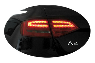 Complete set of LED taillights for Audi A4, S4 Avant