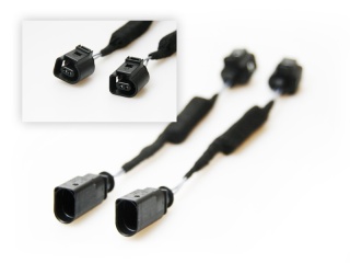 Adapter LED license plate light for VW Golf 4, Seat Exeo