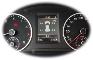 Tire Pressure Monitoring System (TPMS) retrofit for VW Tiguan 5N Facelift