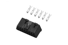 OBD Diagnostic connector - 16 pin incl. 6 Terminals