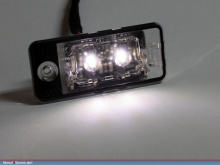 Original Audi LED Plate Lights  AUDI #Version 4F