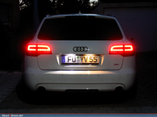 Original Audi LED Kennzeichenleuchten #Version 4F