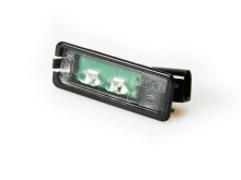 LED licence plate light retrofitset with adapter