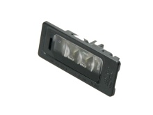 LED licence plate light retrofitset with adapter