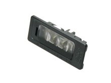 LED licence plate light retrofitset with adapter