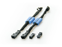 LED licence plate light retrofitset with adapter
