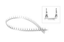 FAKRA Terminal angle male - 50 pc