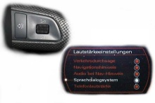 Sprach-Dialog-System (SDS) - Sprachbedienung für Audi A6 4F