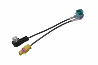 Antenna adapter diversity radio to RNS-E for Audi