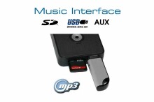 Digital Music Interface USB, SD Connection for Honda - white