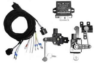 Auto-leveling headlights control complete kit for VW Caddy from 2011 [4motion, langer Radstand]
