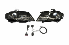 Bi-Xenonscheinwerfer-Set mit LED-Tagfahrlicht für Audi A4 8K