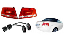 Facelift LED taillights retrofit for Audi A4 8H Cabrio