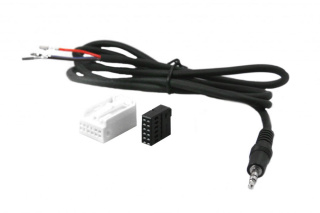 AUX IN Adapter für VW RNS 510 mit Touchscreen 3,5 mm Klinke