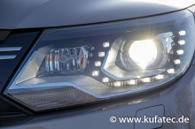 Bi-Xenon headlights LED DRL upgrade for VW Touareg 7P with, without air suspension [WITH air suspension]
