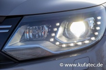 Bi-Xenon headlights LED DRL upgrade for VW Touareg 7P with, without air suspension [WITHOUT air suspension]