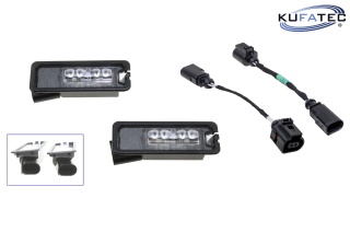 Komplett-Set LED-Kennzeichenbeleuchtung für Porsche Cayenne