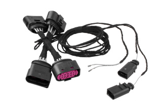 Xenon/HID Headlights with LED DRL - Adapter for Audi Q7 4L [Halogen]
