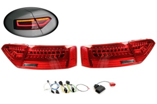 Komplett-Set LED-Heckleuchten für Audi A5, S5 Facelift [Standard - US > auf > LED facelift - EU]