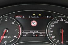 Traffic sign recognition for Audi A6, A7 4G