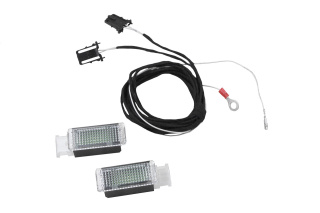 Nachrüstsatz LED-Fußraumbeleuchtung Front für VW, Seat, Skoda MQB