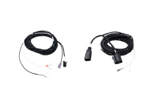 Emblem-Rückfahrkamera für VW Passat 3C Limousine [Multimedia Adapter vorhanden (RNS 510) - Mit Hilfslinien]