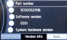 Softwareupdate RNS-310 Ja