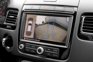 Area View - 4 Kamera System für VW Touareg 7P [MIT Parkdistanzkontrolle / Linkslenker]