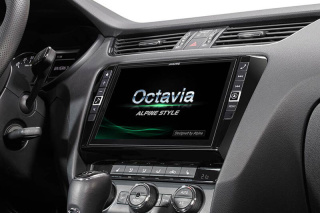 Navigationssystem Alpine Style Infotainment für Skoda Octavia 3 (5E)