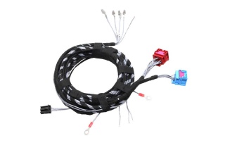 Cable set swiveling trailer hitch - central electrics for VW Golf 7 [Version 1]
