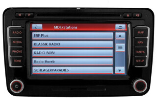 FISTUNE DAB, DAB+ Integration Can Bus Plug & Play für Audi, VW, Skoda, Seat [VW, Seat, Skoda]