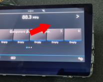 Display, Discover Pro, MIB2.5, 1x Streifen