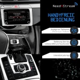 A2DP Bluetooth Interface mit Titellisten, MDI/AMI