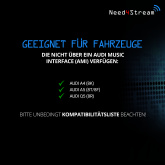 Bluetooth Audio Interface mit Titelanzeige für Concert/Symphony