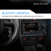 Bluetooth Audio Interface mit Titelanzeige für RNS-E