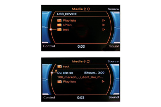 Nachrüst-Set AMI (Audi music interface) für Audi A4 8K, A5 8T CAN