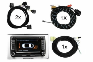 Park Pilot with OPS Front + Rear cable set for VW Golf 6 (VI)