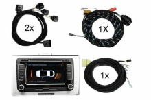 Park Pilot with OPS Front + Rear cable set for VW Golf 6...