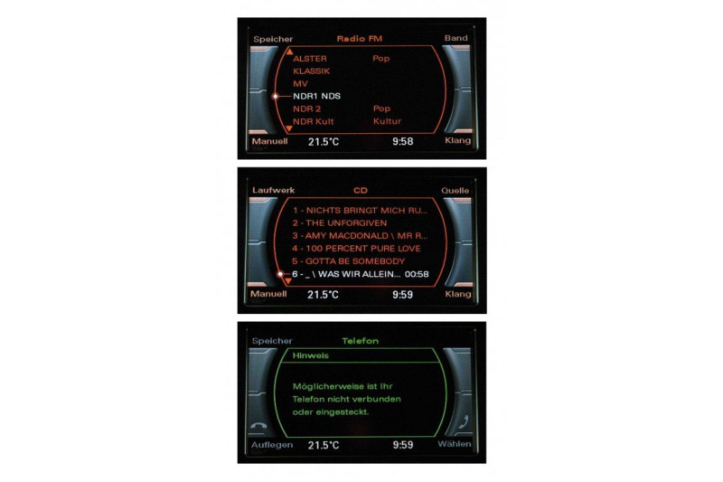 Radio Chorus Upgrade to Concert, Symphonie for Audi Q5 8R, 944,00