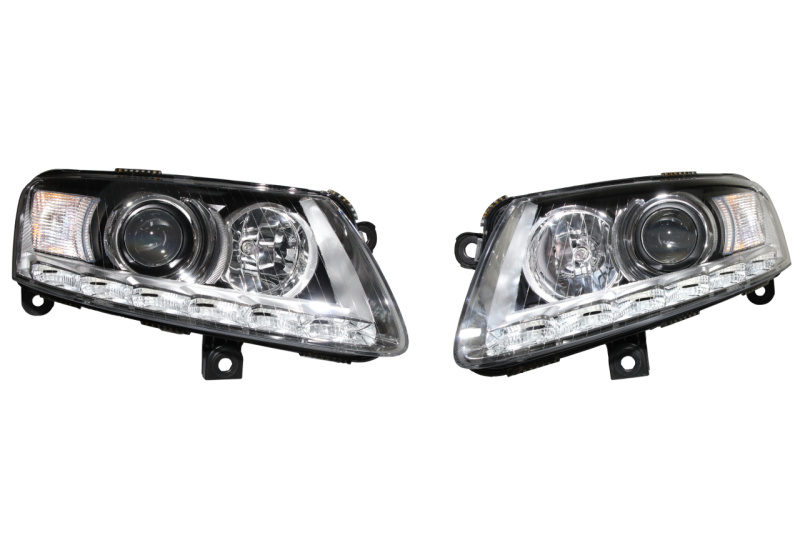 BiXenon headlights with LED Daytime Running Light (DRL) for Audi A6