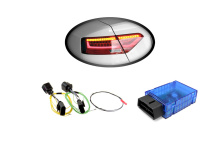 Cable set + coding dongle LED taillights for Audi A5, S5...