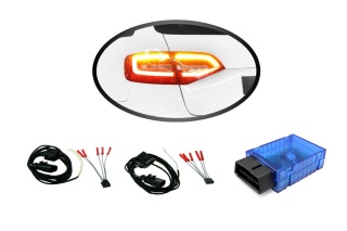 Kabelsatz + Codierdongle LED-Heckleuchten für Audi A4 Avant Facelift