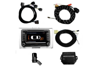 Complete kit Park Pilot with OPS Front Retrofit for VW T5 7E