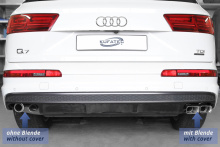 Einbaukit SQ7 Auspuffanlage für Audi Q7 4M