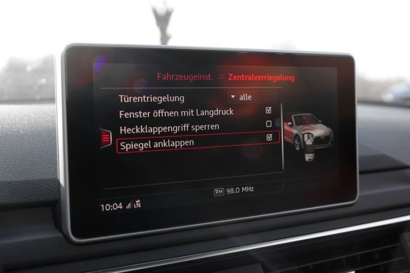 Complete set folding exterior mirrors for Audi A5 F5, 996,00