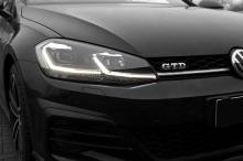 LED headlights with LED daytime running light DRL for VW...