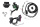 Complete set automatic headlight range adjustment aLWR for Skoda Karoq NU7