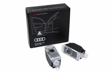 1 set of LED entry lights for Audi