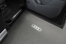 1 Satz LED-Einstiegsleuchten für Audi