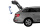 Complete kit electric tailgate for Skoda Superb 3T station wagon